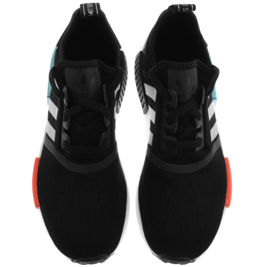Alternative Image for Productadidas Originals NMD R1 Trainers Black3